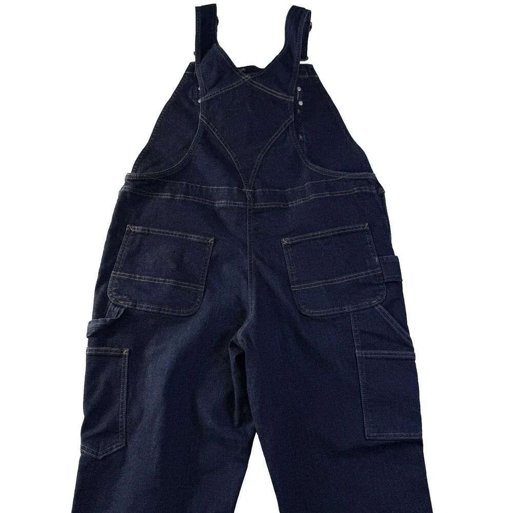 Carhartt Rugged Flex Double Knee Bib Overalls Womens Large 14/16 Reg 104044 464 - Picture 11 of 16
